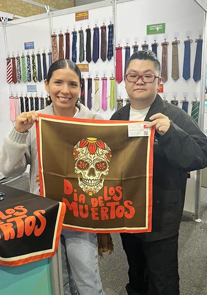 亿利闪耀墨西哥 INTEX 国际纺织展